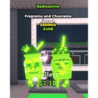 Fragrama and chocrama radioactive 