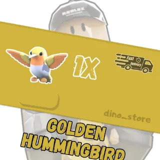 Golden hummingbird - adopt me