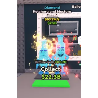 Diamond ketchuru and musturu ( cheap )