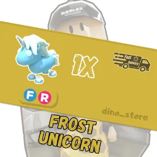 Frost unicorn FR  - adopt me