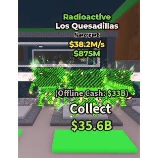 Radiactive los quesadillas 38.2m/s