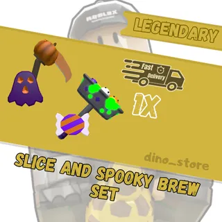  🌟slice and spooky brew set - flee the facility 🌟