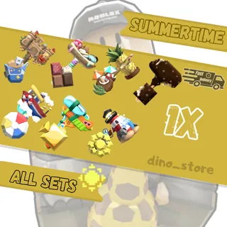 🌟Summertime bundle ( Ice cream mix, sandcastle, chocodip and more )🌟