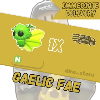 Gaelic fae neon - adopt me