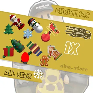  🌟Christmas bundle ( toy santa, snowman, santa sleigh and more )🌟