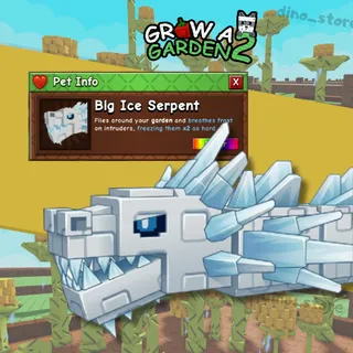 BIG Ice serpent - grow a garden 2