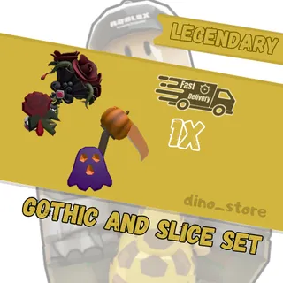 Gothic bouquet and slice set - flee the facility
