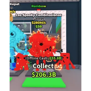 Rainbow los spooky combinasionas 280m/sec