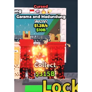 cursed garama and madundung 1.2b/sec ( rare )
