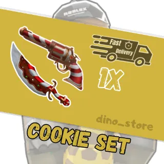 Cookiecane set ( cookiecane knife + gingermint )  - mm2