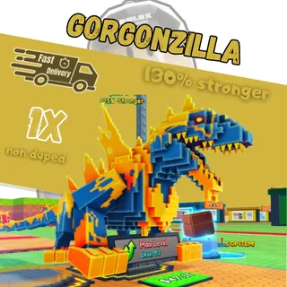 🌟Gorgonzilla 130% stronger - Be A Lucky Block!🌟