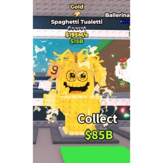 Gold spaghetti tualetti 195m/sec