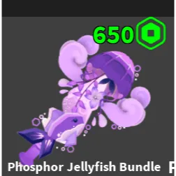  phosphor jellyfish set - flee the facility