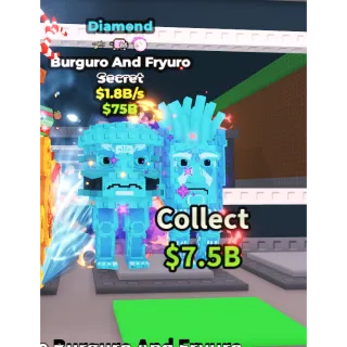 Diamond burguro and fryuro 1.7b/sec