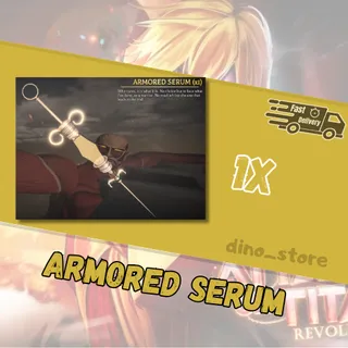 🌟Armored serum🌟immediate delivery - attack on titan revolution