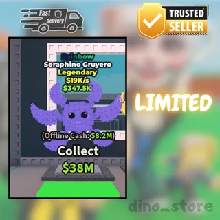 🌟Seraphino gruyero rainbow - limited🌟 steal a brainrot