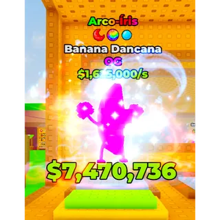 Rainbow banana dancana 1.6m/sec