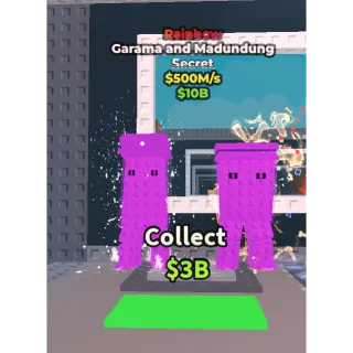 Rainbow garama and madundung 500m/s