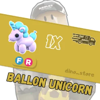 Ballon unicorn FR  - adopt me