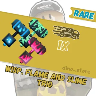 🌟Wisp, flame and slime bundle🌟 - flee the facility