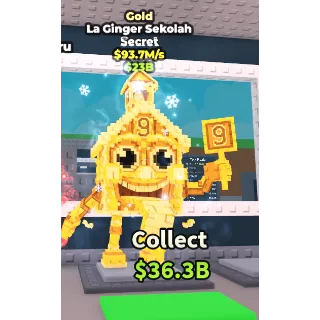 Gold la ginger sekolah