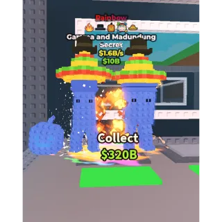  Rainbow garama and madundung 1.6b/sec ( 5 trait - RARE ) 💎