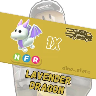 Lavender dragon NFR  - adopt me