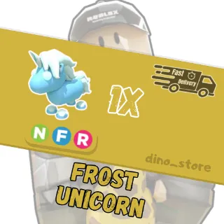 Frost unicorn NFR  - adopt me