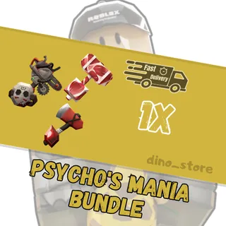 🌟Psycho Chainsaw, Flesh and pyscho axe 🌟 - flee the facility 🌟
