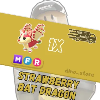 Strawberry bat dragon MFR - adopt me