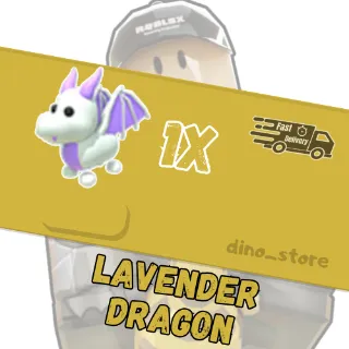 Lavender dragon FR  - adopt me