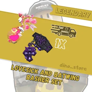 🌟Lovesick and batwing basher set🌟flee the facility