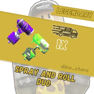 🌟spray and roll duo🌟- flee the facility