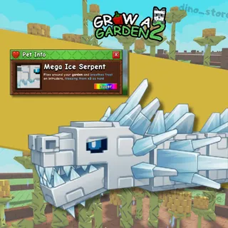 MEGA Ice serpent - grow a garden 2