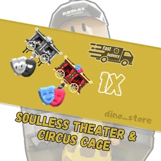  🌟Soulless Theater & Circus Cage- flee the facility🌟