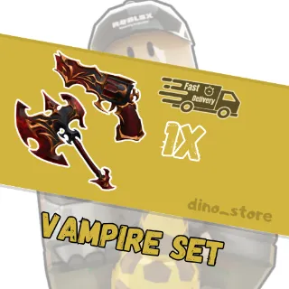 Vampire set ( vampire axe + vampire gun ) - mm2