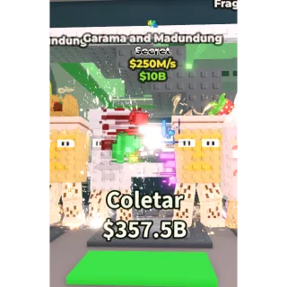 Garama and madundung 250m/sec