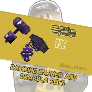 Batwing Basher And dracula sets - flee the facility