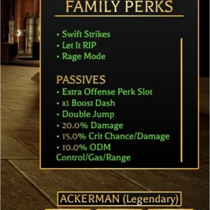 ACKERMAN - AOTR - CHEAP