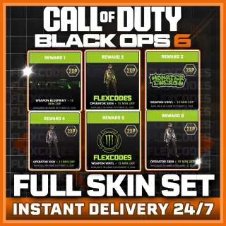 Call of Duty Black ops 6 MONSTER FULL SET