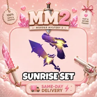 SUNRISE SET | MM2 - CHEAP & FAST