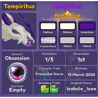Dragon adventures tempiritus