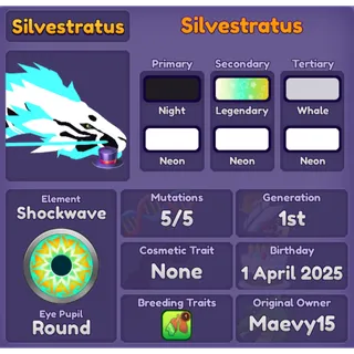 Dragon Adventures Silvestratus
