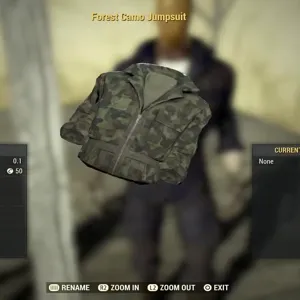 forest camo jumpsuit