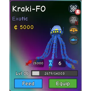 Brainrot Tower Defense Kraki-FO
