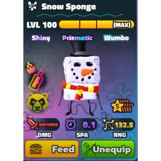 5 star max snow sponge