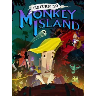 Return to Monkey Island (Steam, Instant Delivery)