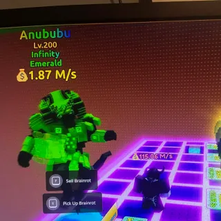 Anububu Infinity Emerald