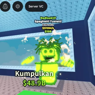 Radioactive Spaghetti tualetti