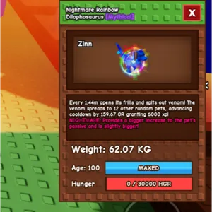 RAINBOW HATCHED DILOP 62